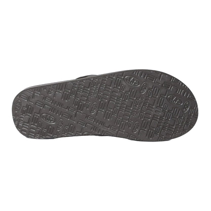 Grey - Side - Animal Mens Jekyl Logo Flip Flops