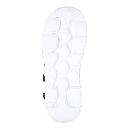 Black - Pack Shot - Mountain Warehouse Childrens-Kids Ripple Camo Lightweight Adjustable Outdoor Sandals