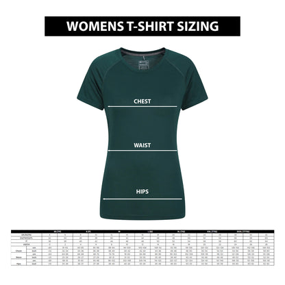 Blue - Pack Shot - Animal Womens-Ladies Grace Heavyweight Relaxed Fit Short-Sleeved T-Shirt