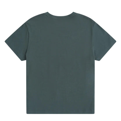 Charcoal - Back - Animal Womens-Ladies Grace Heavyweight Relaxed Fit Short-Sleeved T-Shirt