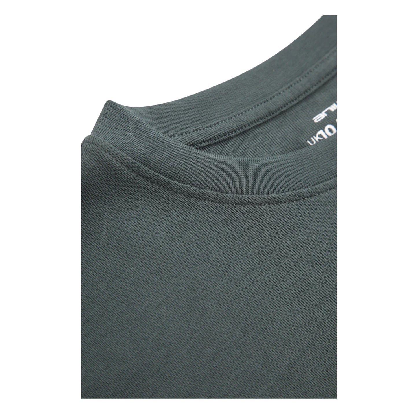 Charcoal - Side - Animal Womens-Ladies Grace Heavyweight Relaxed Fit Short-Sleeved T-Shirt