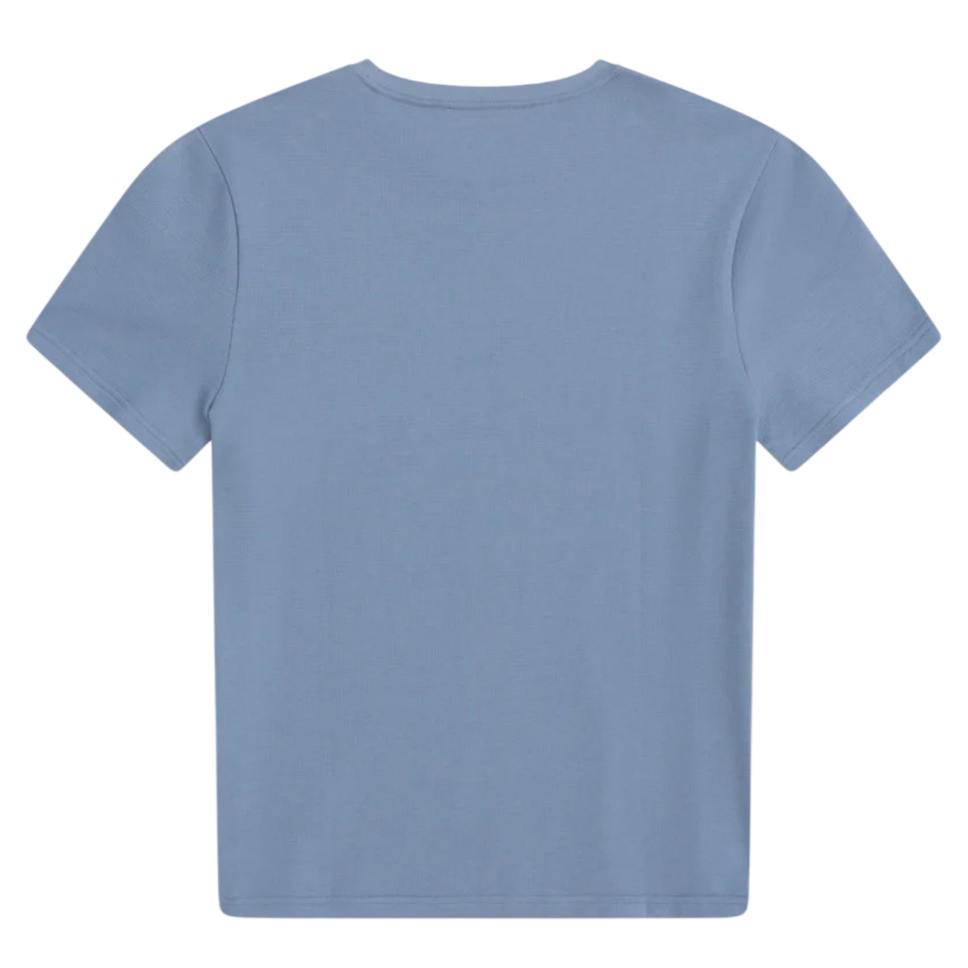 Blue - Back - Animal Mens Textured Chest Pocket T-Shirt