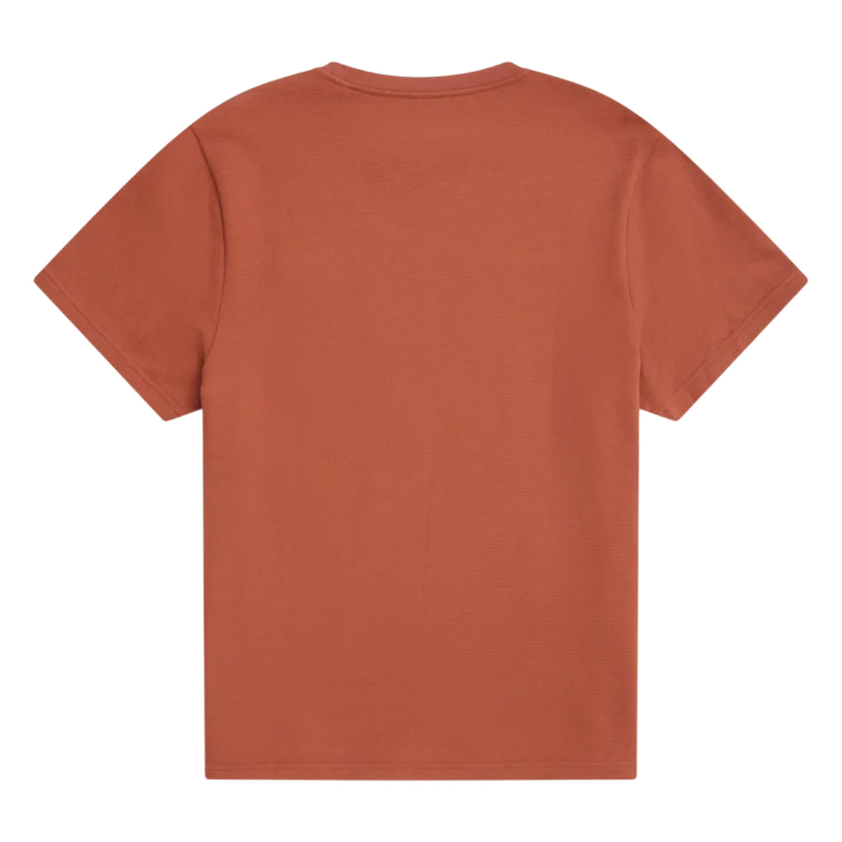 Rust - Back - Animal Mens Textured Chest Pocket T-Shirt
