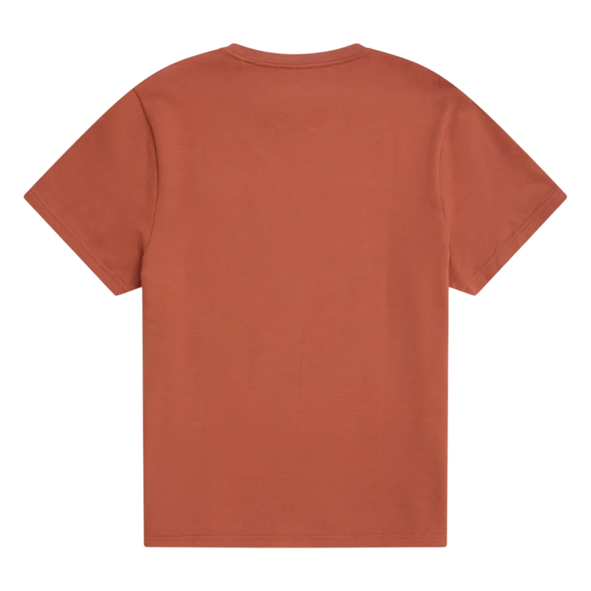 Rust - Back - Animal Mens Textured Chest Pocket T-Shirt