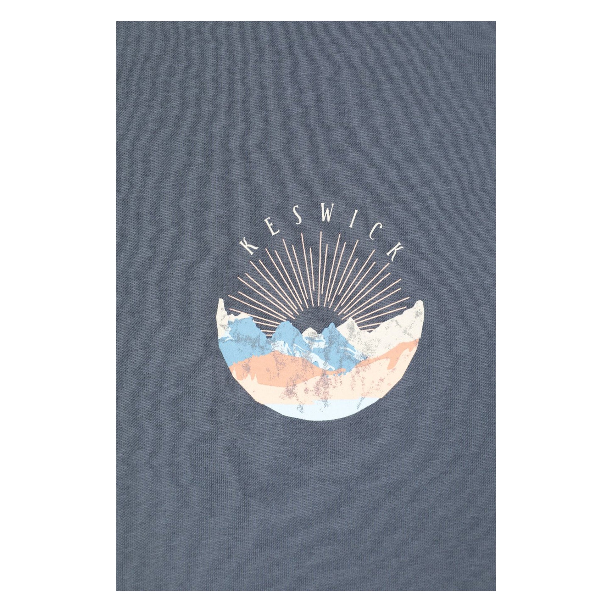 Dark Blue - Lifestyle - Mountain Warehouse Womens-Ladies Keswick Chest Print T-Shirt