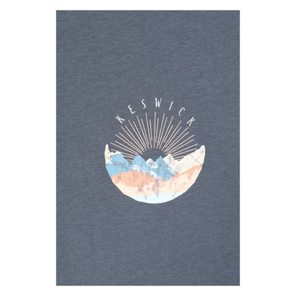 Dark Blue - Lifestyle - Mountain Warehouse Womens-Ladies Keswick Chest Print T-Shirt
