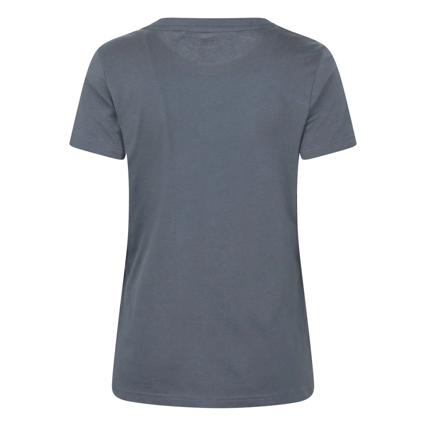 Dark Blue - Back - Mountain Warehouse Womens-Ladies Inverness Chest Print Relaxed Fit T-Shirt
