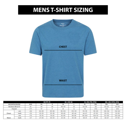 Off White - Close up - Mountain Warehouse Mens Ocean Drive T-Shirt