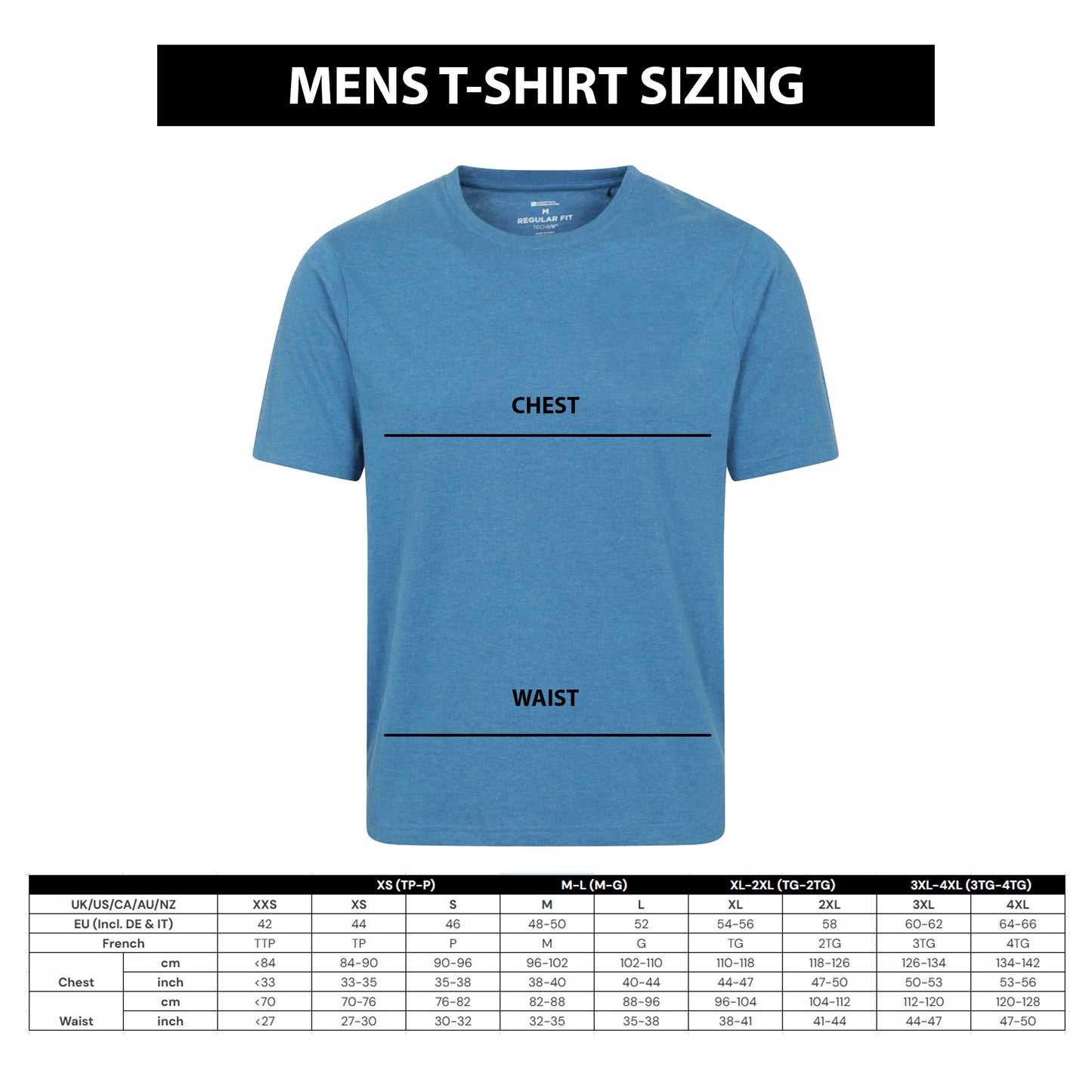 Off White - Side - Mountain Warehouse Mens St Ives T-Shirt