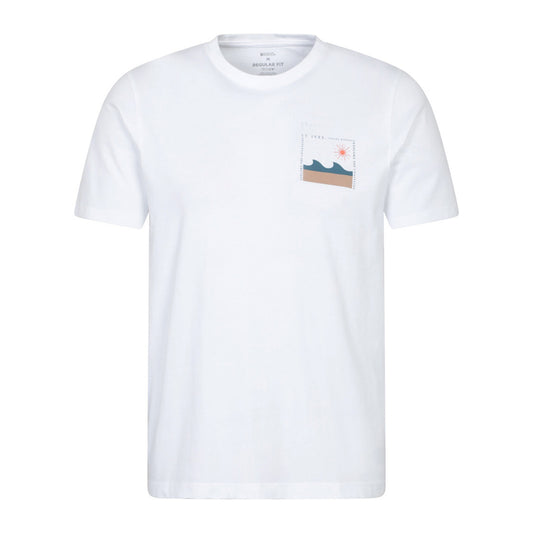 Off White - Front - Mountain Warehouse Mens St Ives T-Shirt