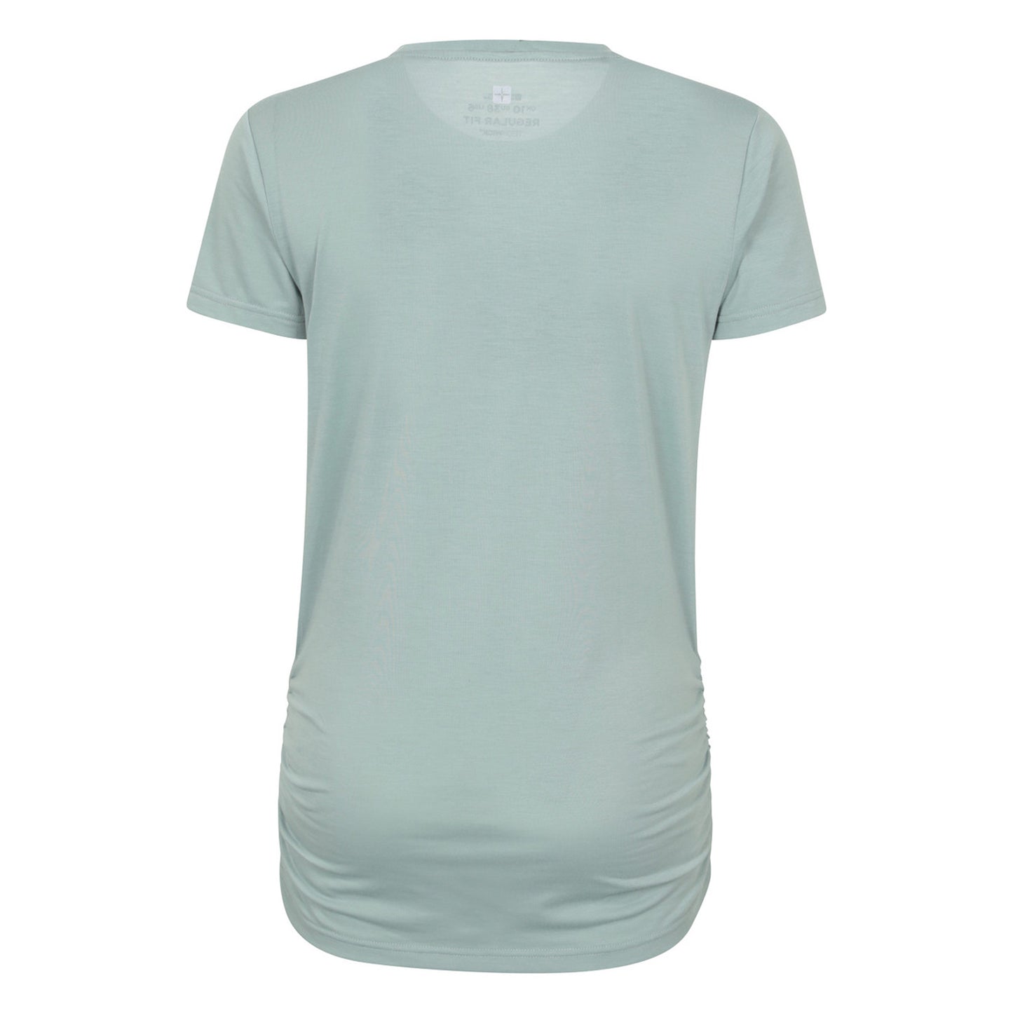 Khaki Green - Back - Mountain Warehouse Womens-Ladies Active Ruched Longline T-Shirt