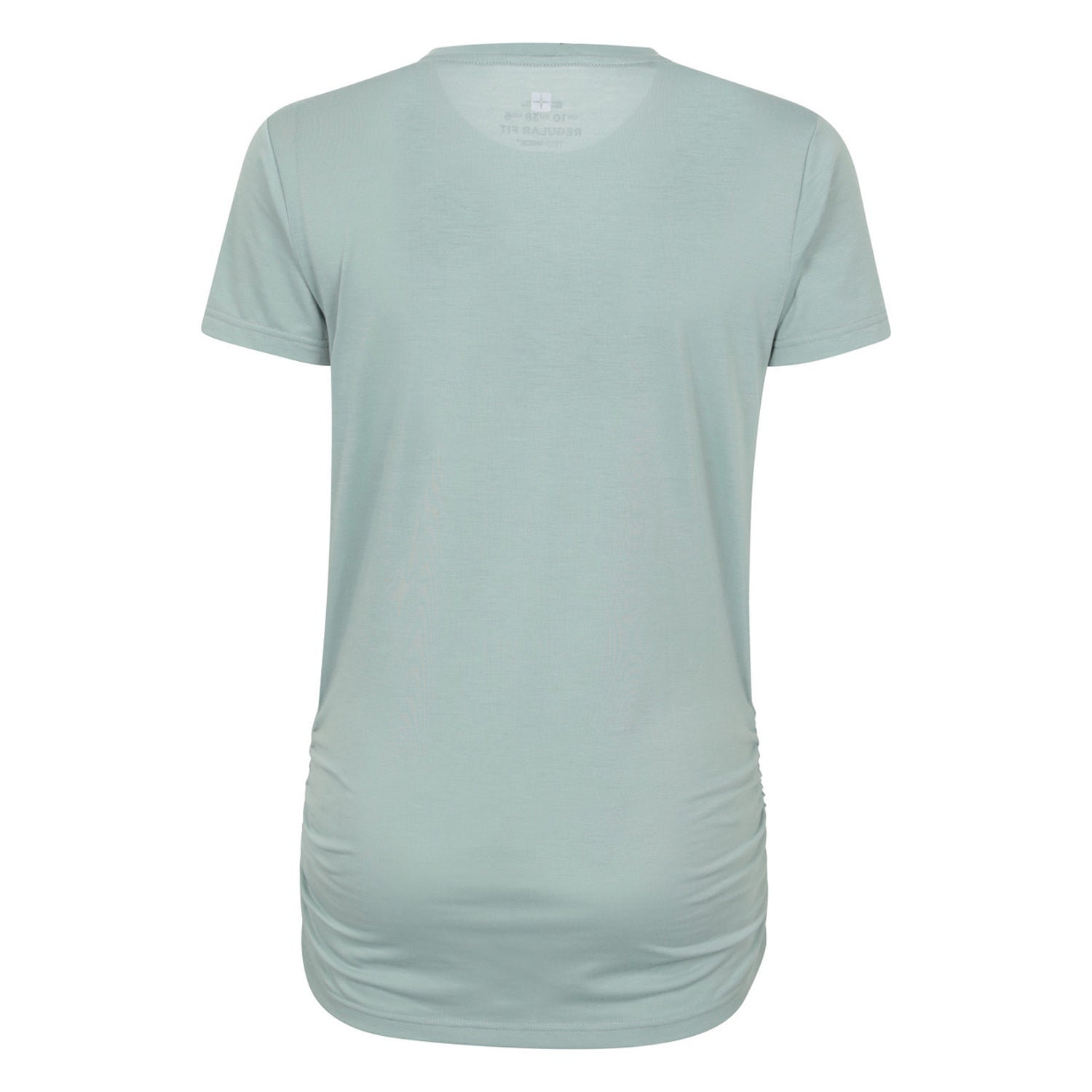 Khaki Green - Back - Mountain Warehouse Womens-Ladies Active Ruched Longline T-Shirt