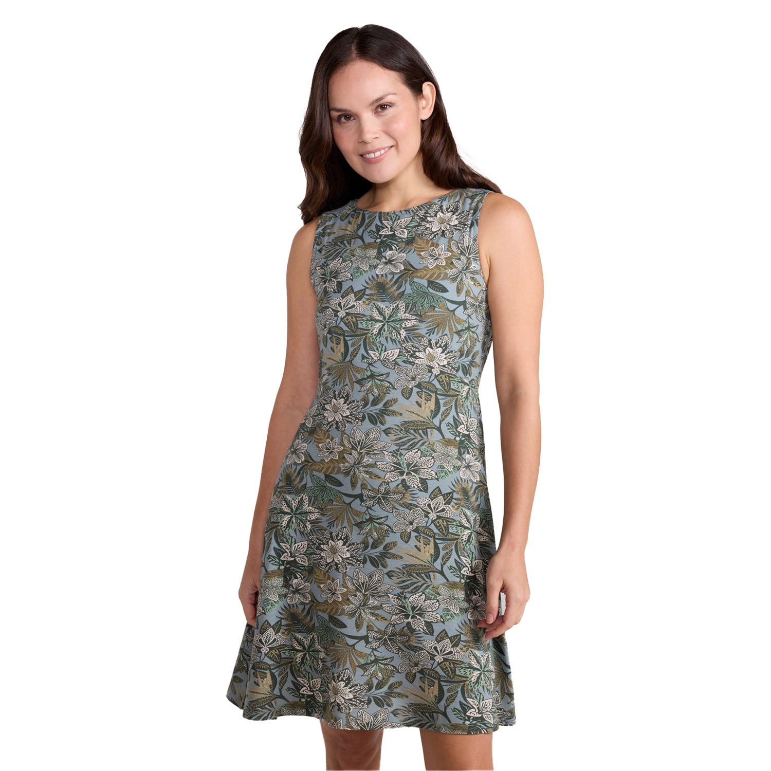Light Khaki - Side - Mountain Warehouse Womens-Ladies Milos Sleeveless Dress