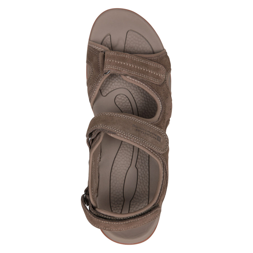 Brown - Lifestyle - Mountain Warehouse Mens Rock Suede Walking Sandals