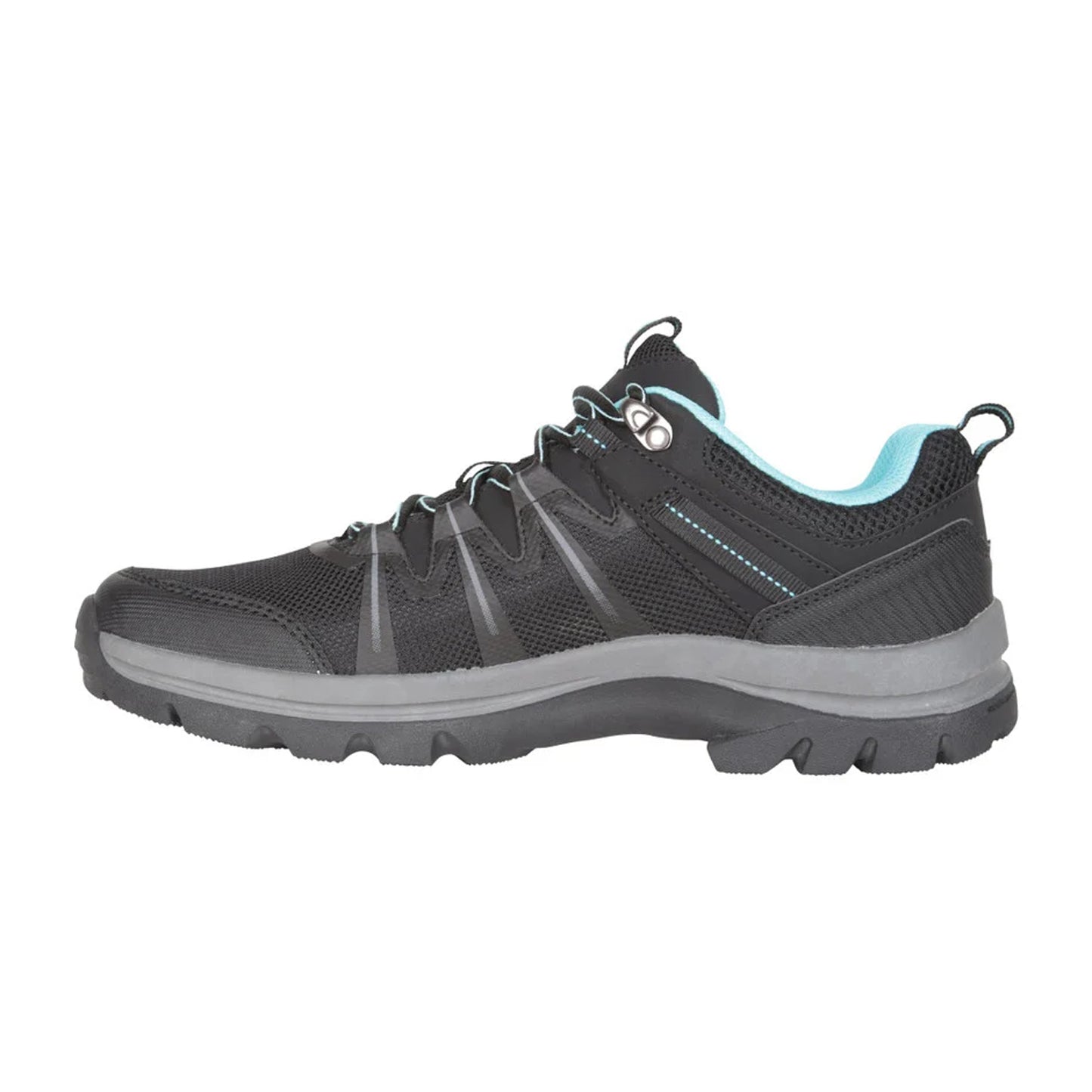 Black - Side - Mountain Warehouse Womens-Ladies Lomond Outdoor Walking Shoes