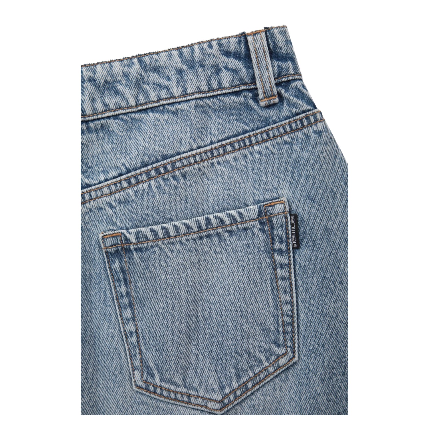 Blue - Lifestyle - Animal Womens-Ladies Kate Denim Mini Skirt