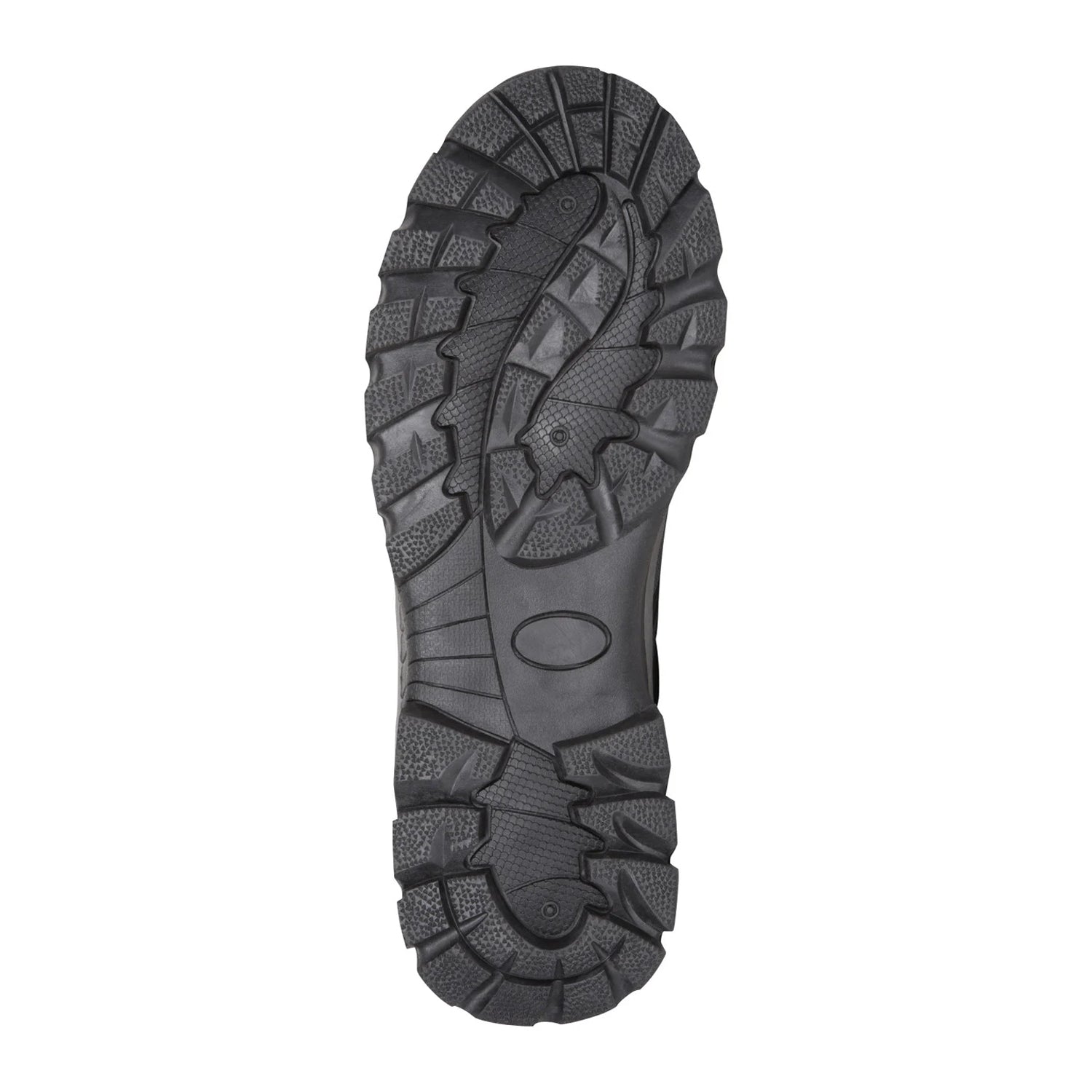 Black - Pack Shot - Mountain Warehouse Mens Lomond Outdoor Walking Shoes