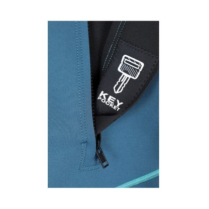 Dark Teal - Lifestyle - Mountain Warehouse Childrens-Kids Printed Full Wetsuit
