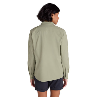 Khaki Green - Back - Mountain Warehouse Womens-Ladies Tahiti Quick Dry Shirt