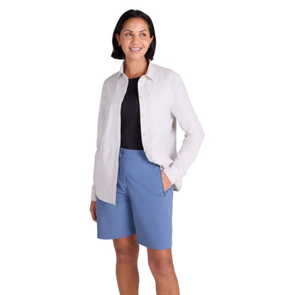 Beige - Front - Mountain Warehouse Womens-Ladies Tahiti Quick Dry Shirt