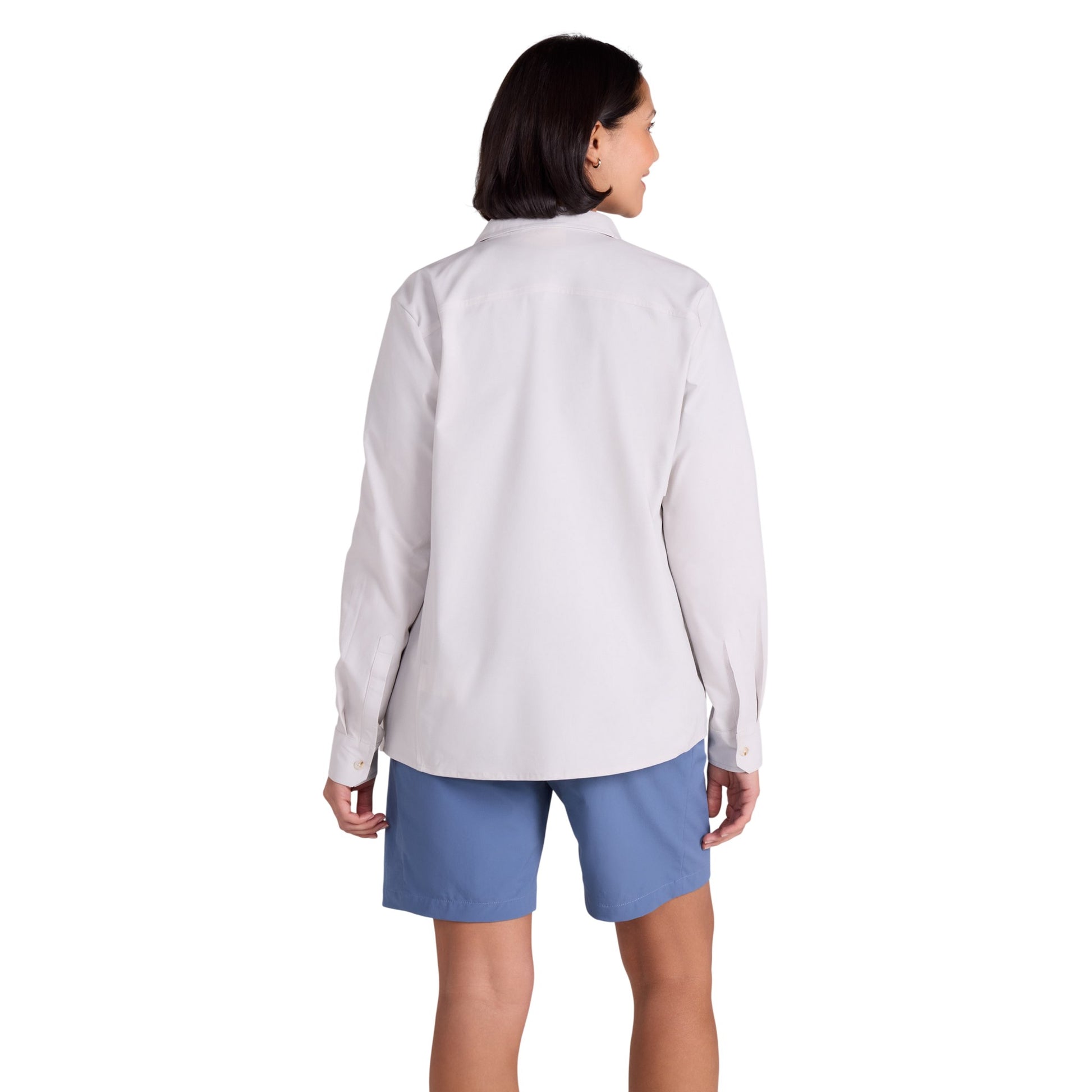 Beige - Back - Mountain Warehouse Womens-Ladies Tahiti Quick Dry Shirt