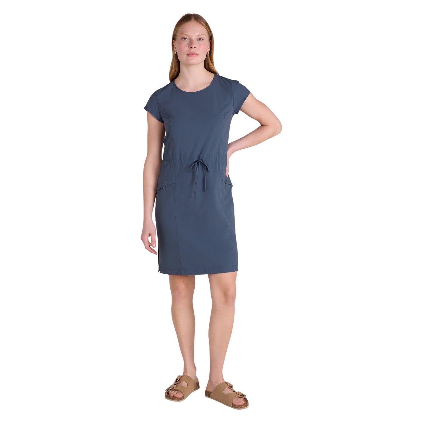 Dark Blue - Side - Mountain Warehouse Womens-Ladies Tahiti Quick Dry Dress