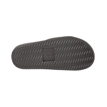 Black - Side - Animal Mens Poolside Sliders