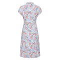 Light Blue - Back - Mountain Warehouse Womens-Ladies Vienna Floral Shirt Dress