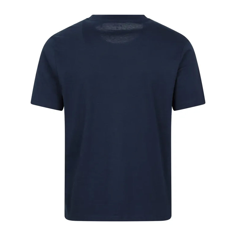 Navy - Back - Mountain Warehouse Mens Surfer Organic T-Shirt