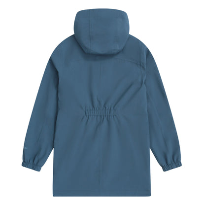 Blue - Back - Animal Childrens-Kids Hyde Waterproof Jacket