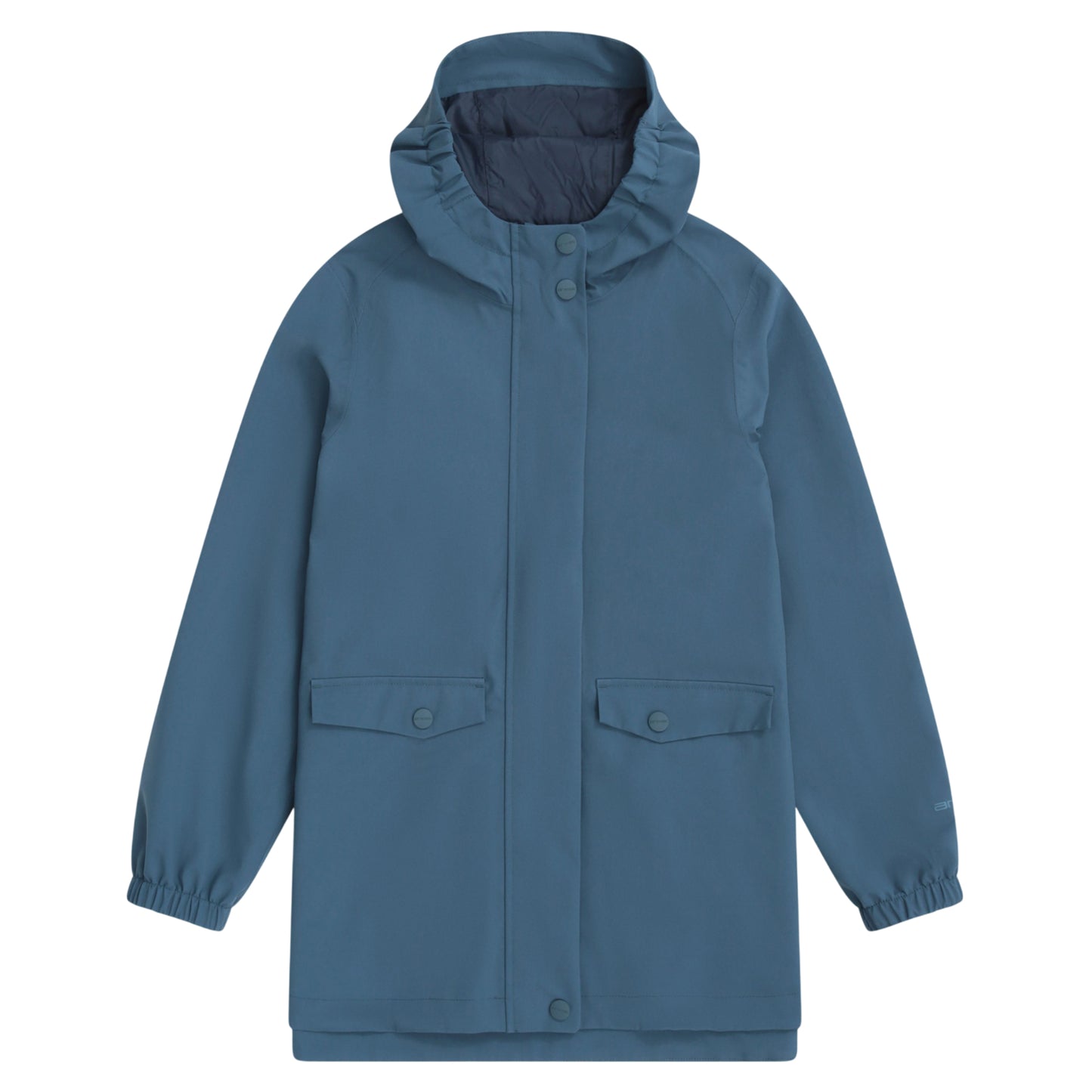 Blue - Front - Animal Childrens-Kids Hyde Waterproof Jacket