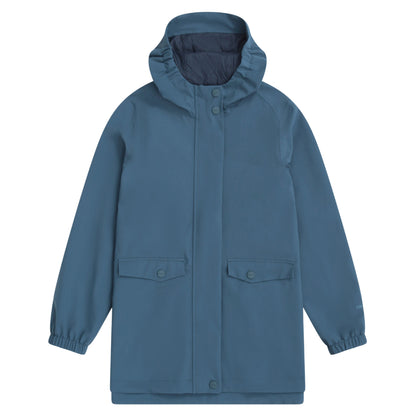 Blue - Front - Animal Childrens-Kids Hyde Waterproof Jacket