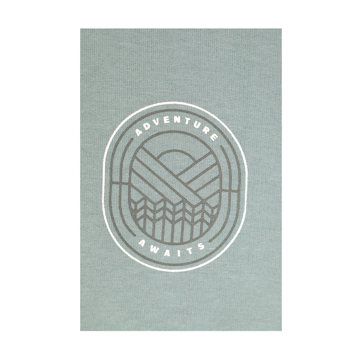 Green - Pack Shot - Mountain Warehouse Mens Adventure Awaits Full Zip Hoodie