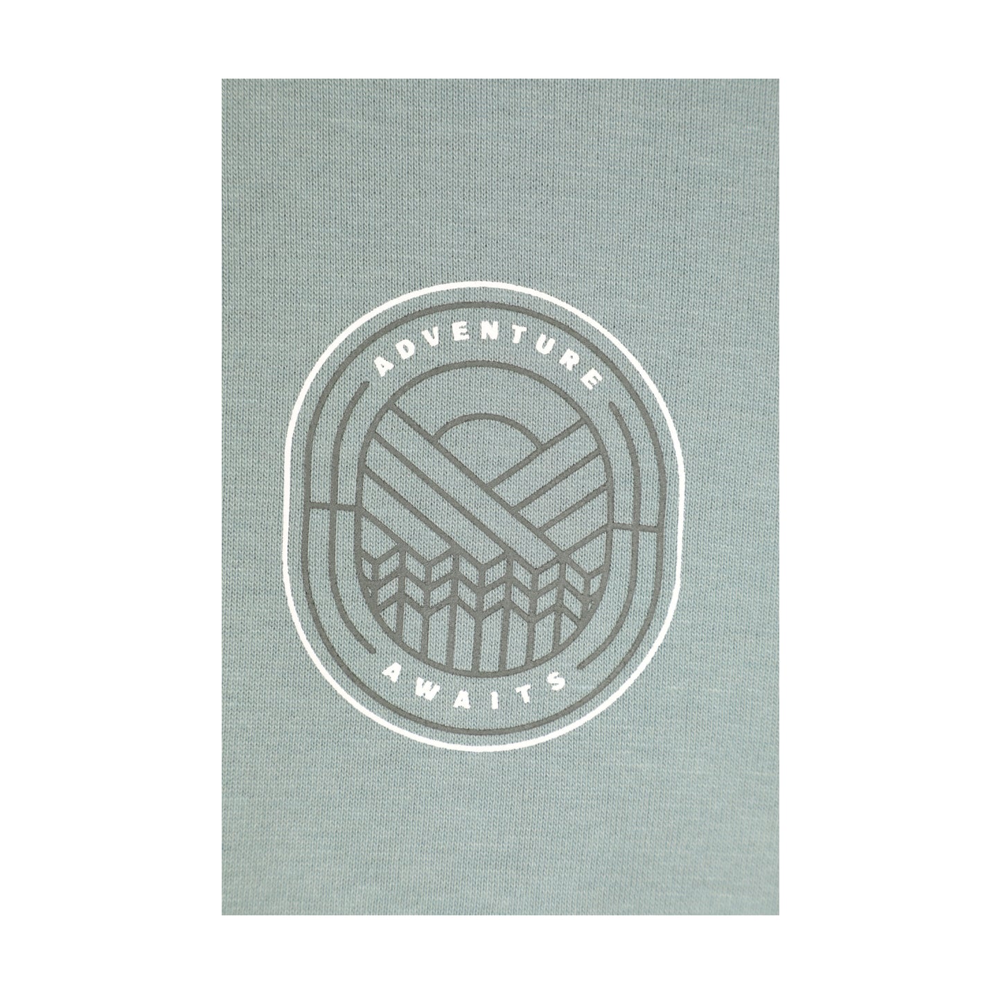 Green - Pack Shot - Mountain Warehouse Mens Adventure Awaits Full Zip Hoodie
