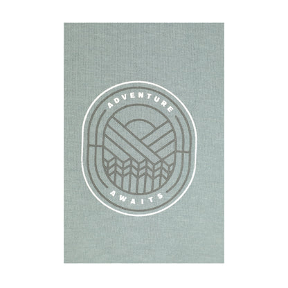 Green - Pack Shot - Mountain Warehouse Mens Adventure Awaits Full Zip Hoodie
