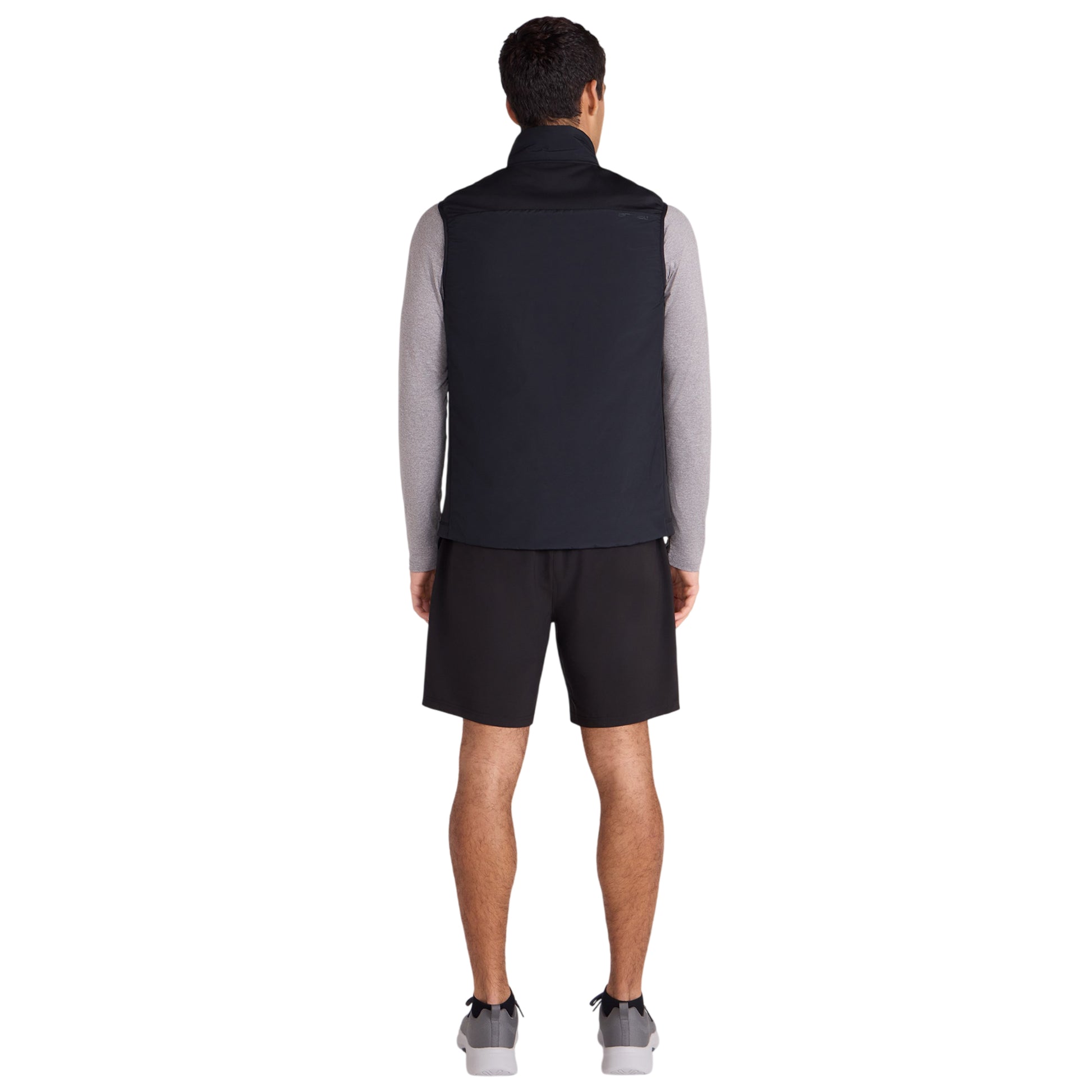 Black - Back - Animal Mens Archie Gilet