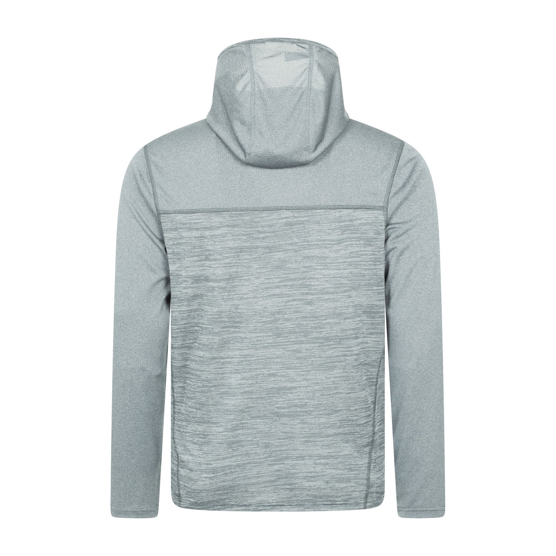 Light Grey - Back - Mountain Warehouse Mens Ignite Active Hoodie