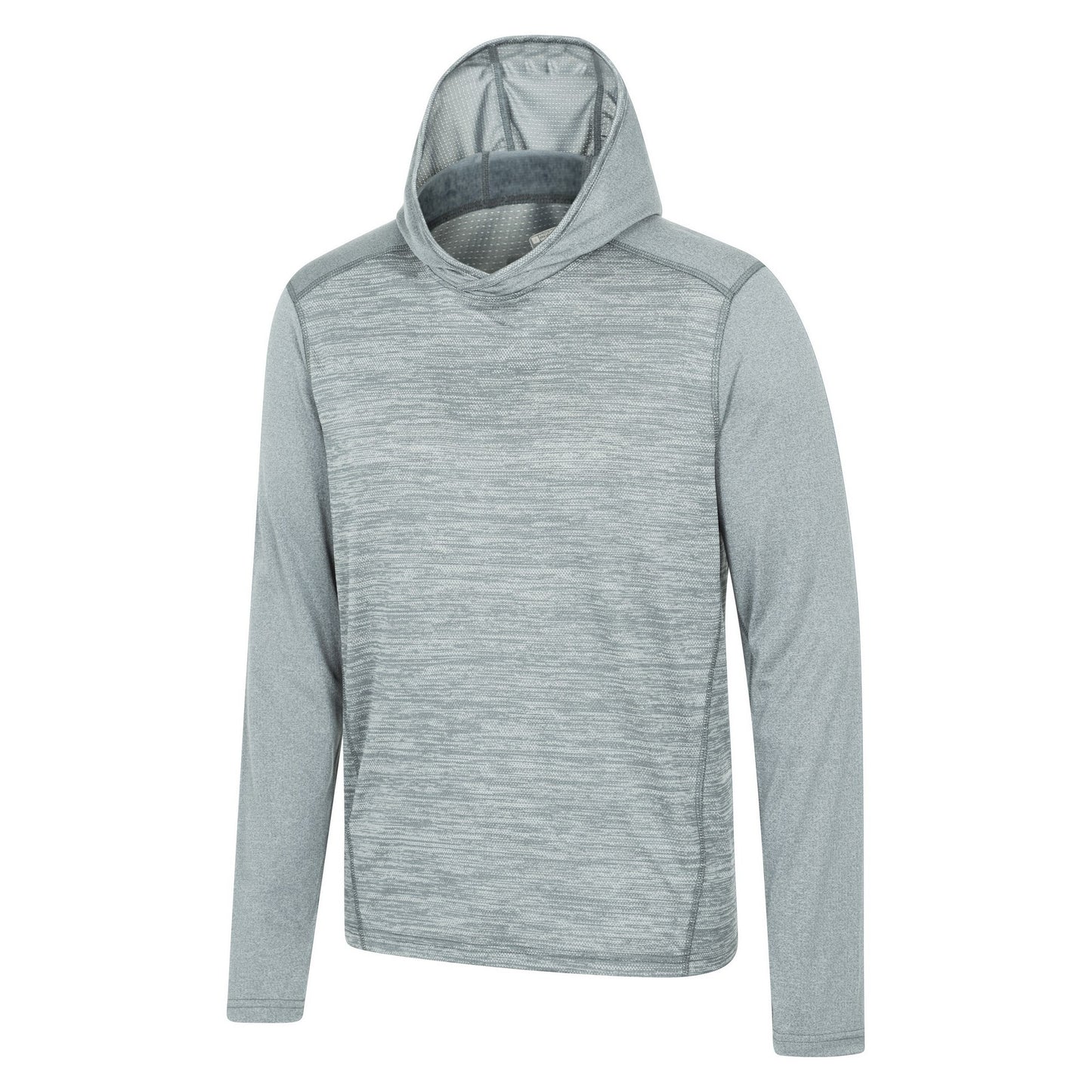 Light Grey - Side - Mountain Warehouse Mens Ignite Active Hoodie