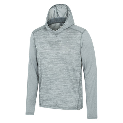 Light Grey - Side - Mountain Warehouse Mens Ignite Active Hoodie