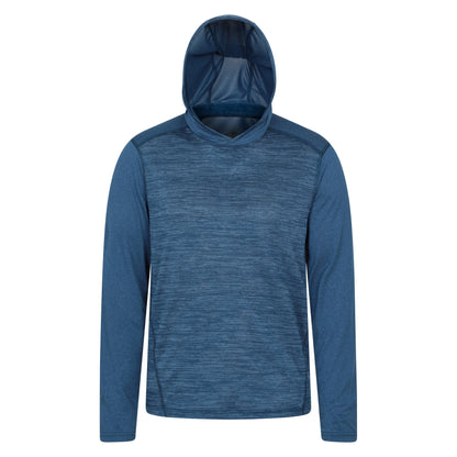 Blue - Front - Mountain Warehouse Mens Ignite Active Hoodie