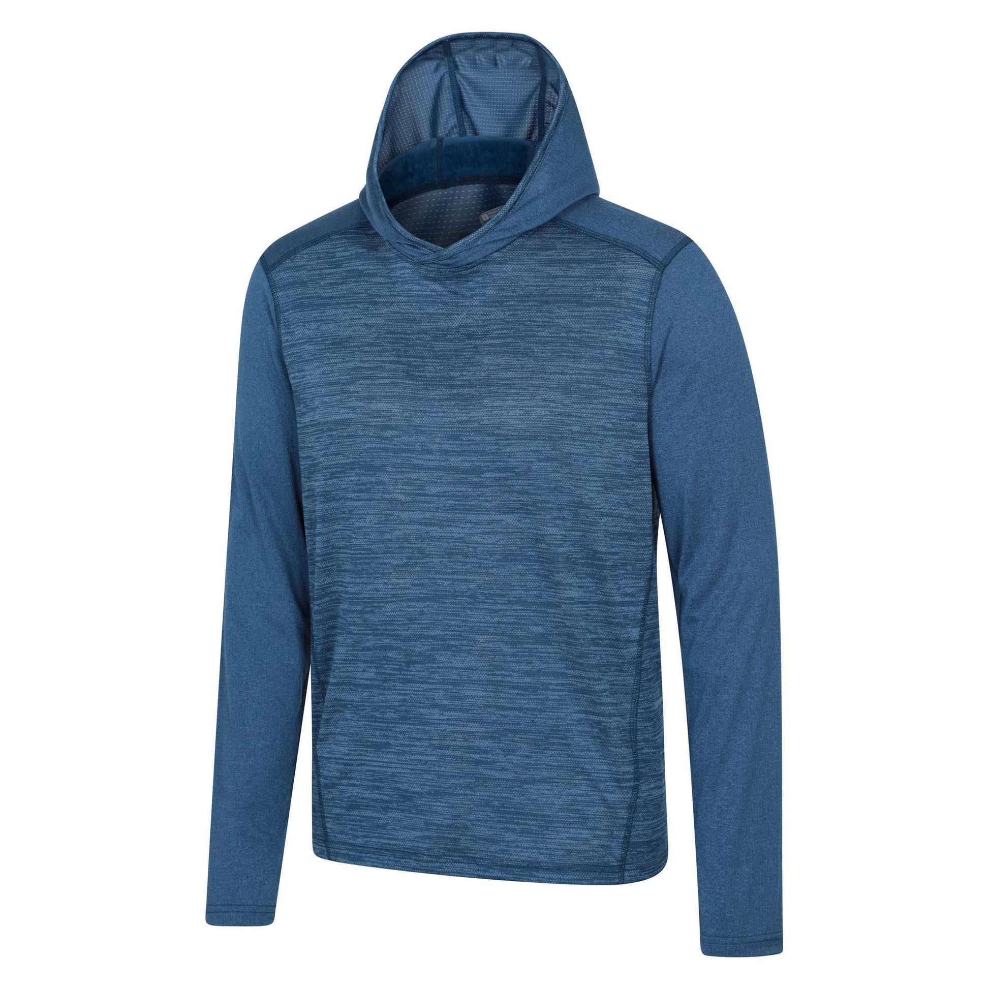 Blue - Side - Mountain Warehouse Mens Ignite Active Hoodie