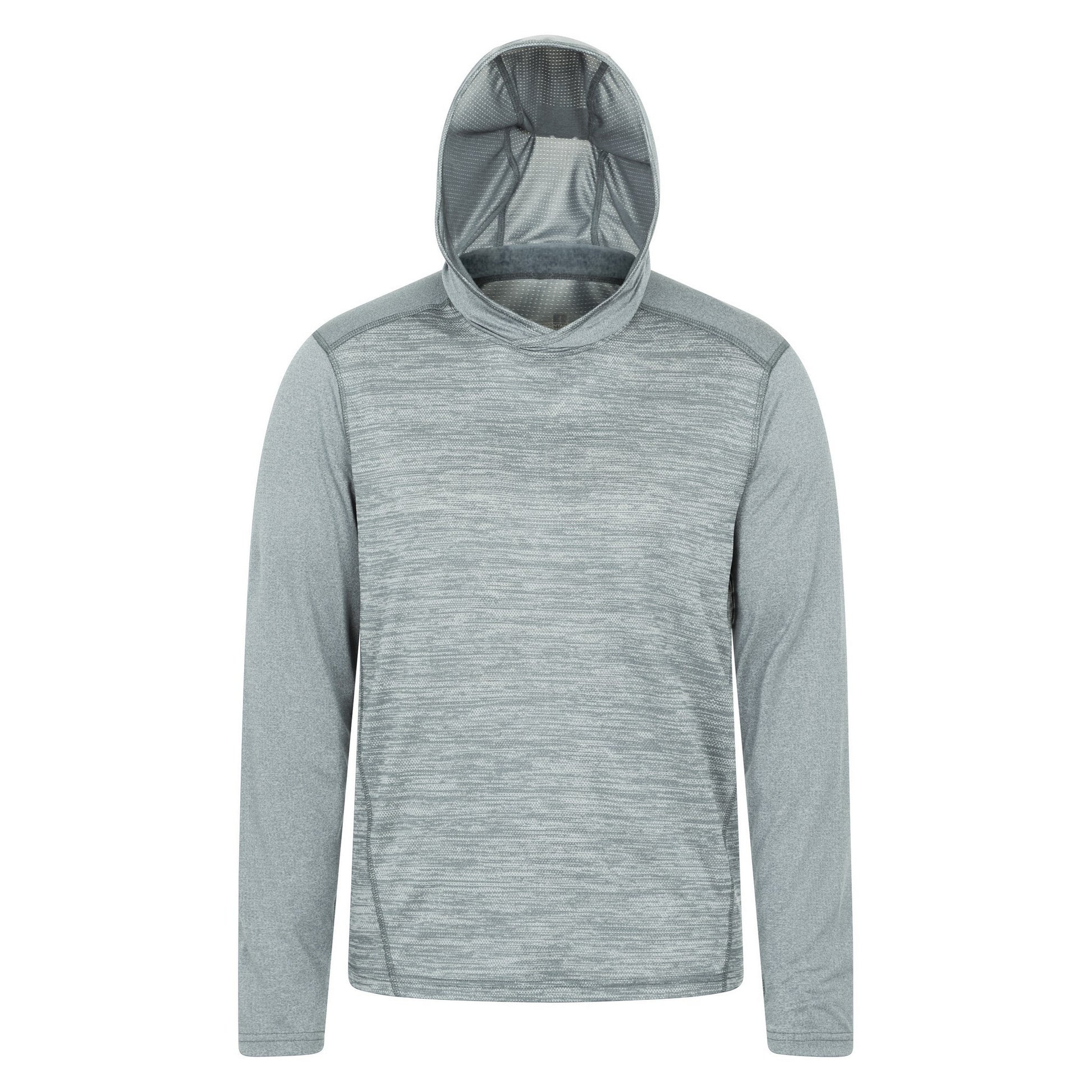 Light Grey - Front - Mountain Warehouse Mens Ignite Active Hoodie