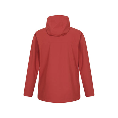 Rust - Back - Mountain Warehouse Mens Ridge Waterproof Jacket
