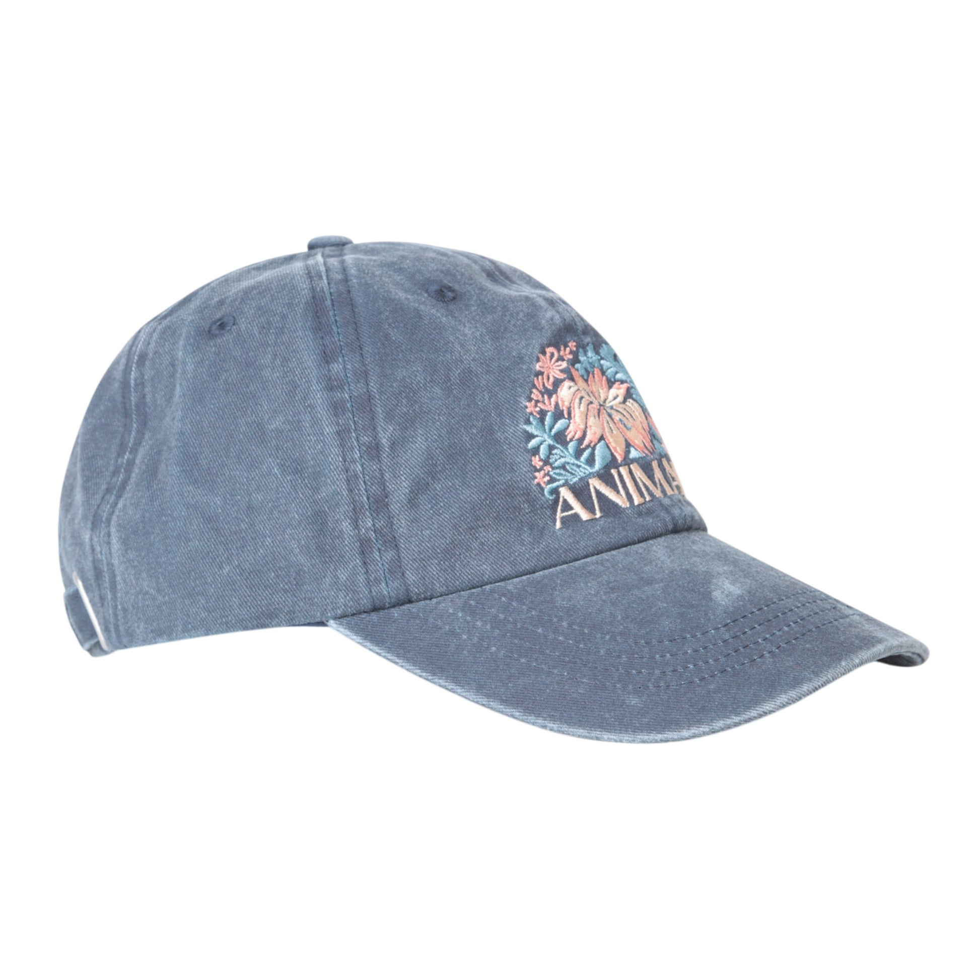 Navy - Lifestyle - Animal Laura Embroidered Baseball Cap