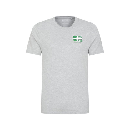 Grey - Front - Animal Mens Devon Relaxed Fit Short-Sleeved T-Shirt