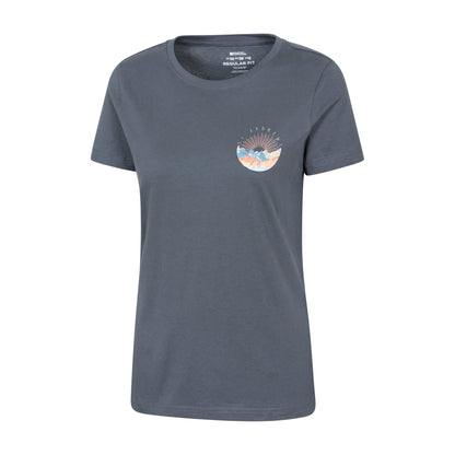 Dark Blue - Side - Mountain Warehouse Womens-Ladies St Andrews T-Shirt