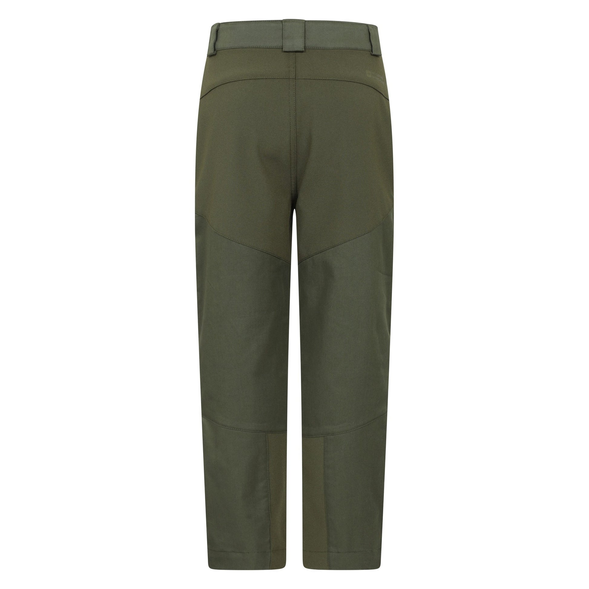 Khaki Green - Back - Mountain Warehouse Childrens-Kids Jungle Trekking Trousers