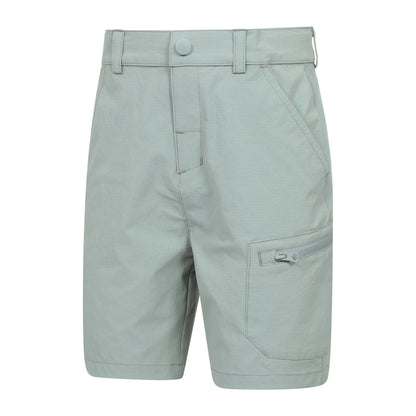Light Khaki - Side - Mountain Warehouse Childrens-Kids Canyon Shorts