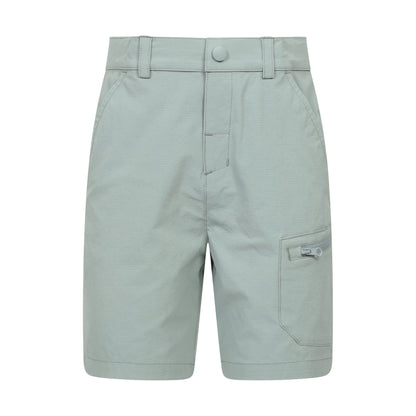 Light Khaki - Front - Mountain Warehouse Childrens-Kids Canyon Shorts