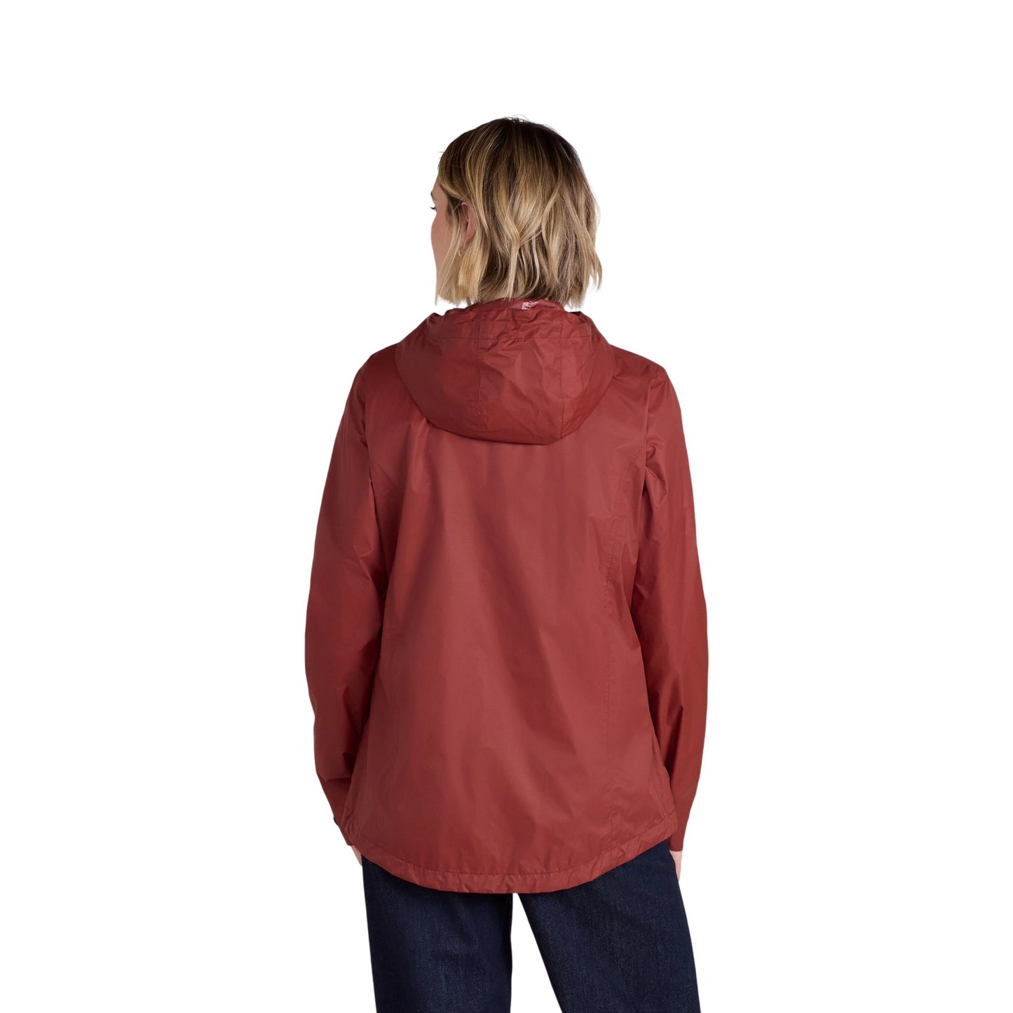 Rust - Back - Animal Womens-Ladies Swerve Lightweight Waterproof Jacket